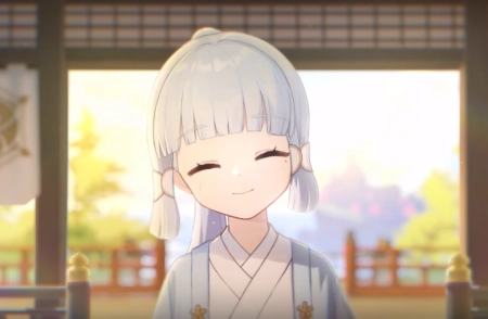 原神：绫华PV出现幼时形象，击败哥哥凌人，有玩家破防了(绫华主c)